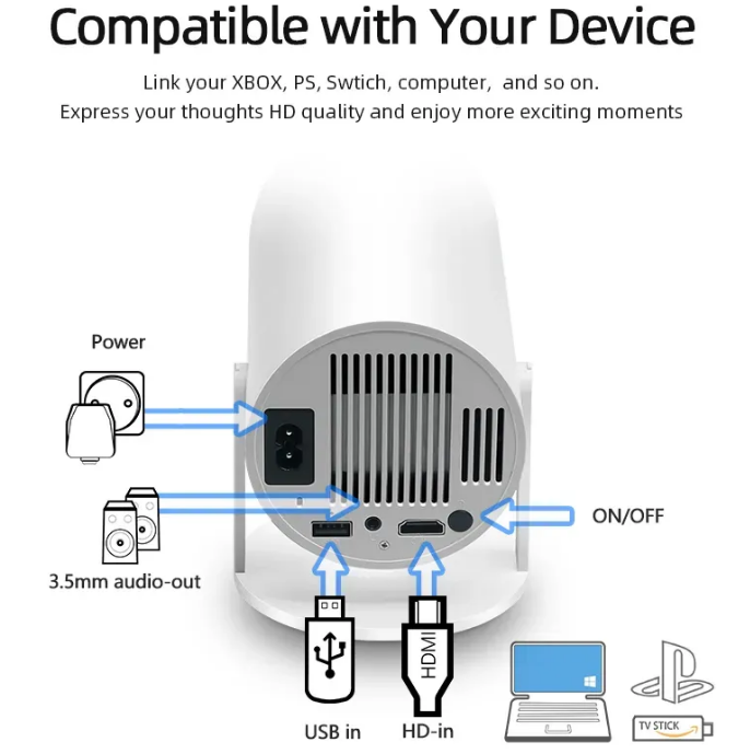 Velumi™ - Pivot Projector